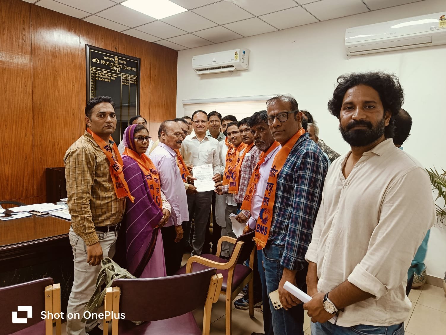 राष्ट्रहित, उद्योगहित एवं श्रमिकहित के समन्वय के लिए संघर्षरत है भारतीय मजदूर संघ